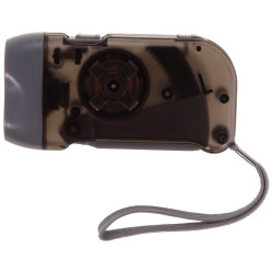 Latarka na dynamo 2 LED