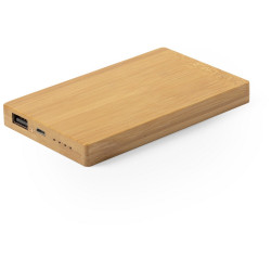 Bambusowy power bank 5000 mAh