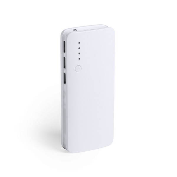 Power bank 10000 mAh, lampka LED