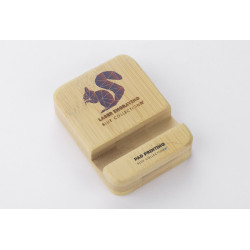 Bambusowy stojak na telefon TILE 